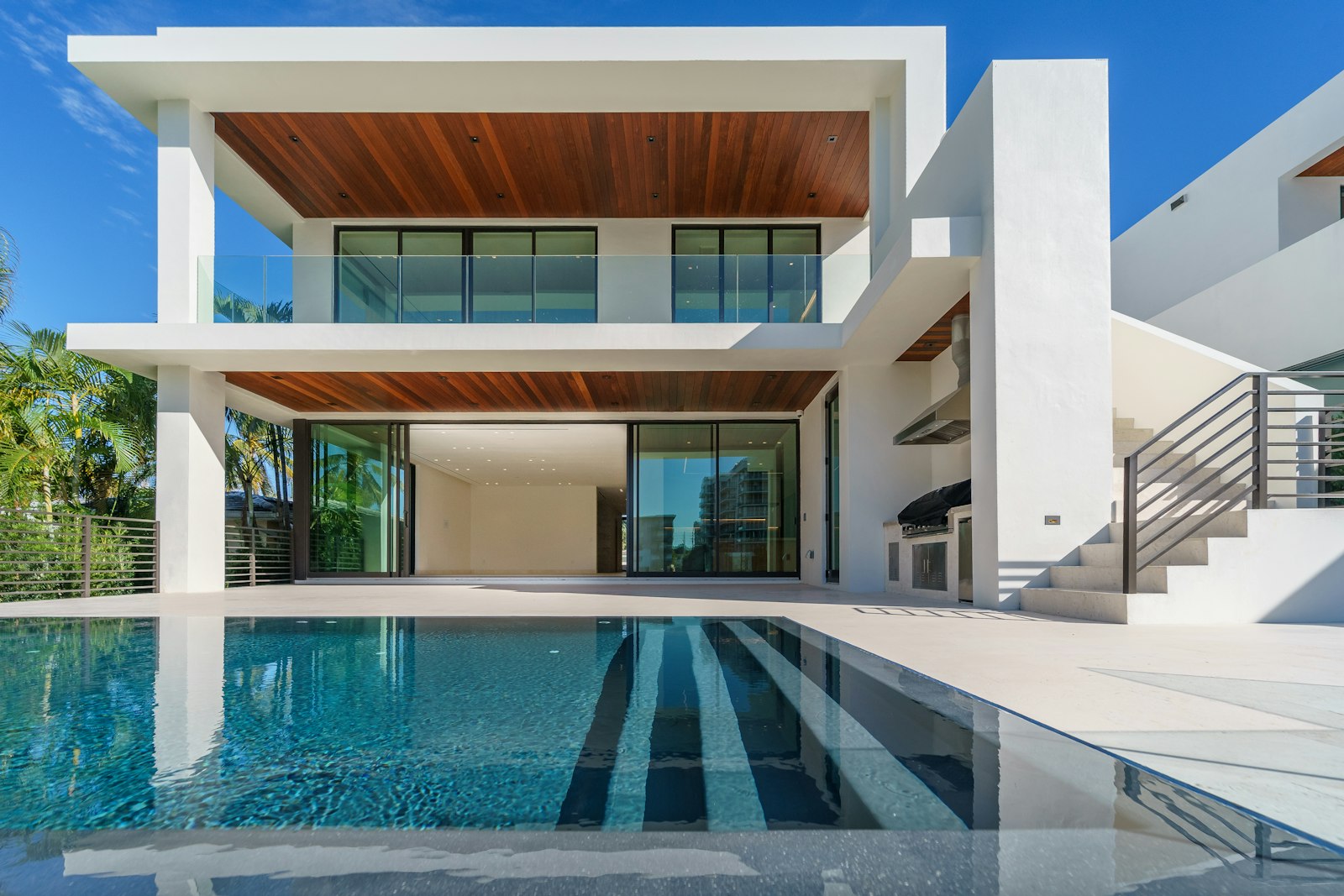 Modern luxury residence exterior